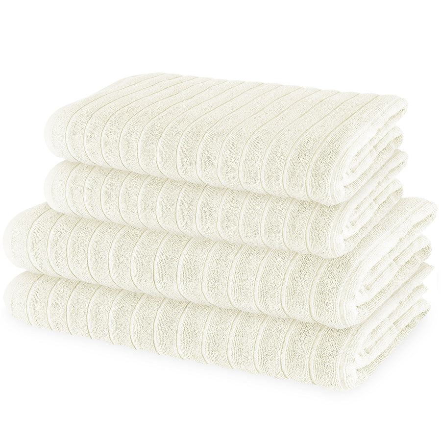 3/6pcs Bath Linen Set, Cotton Bath Towel & Hand Towel & Washcloth, Soft  Absorbent Towels For Bathroom, White Towel Set, Bathroom Shower Essential